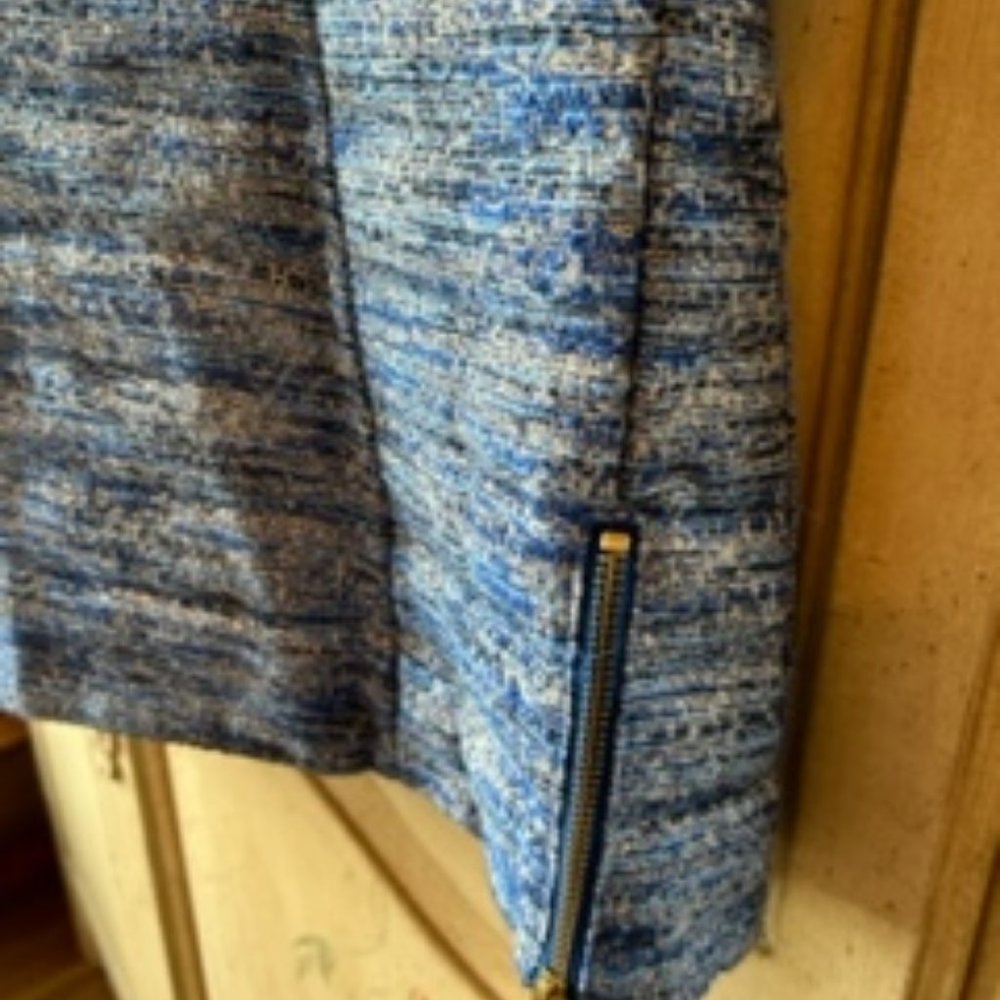 Lily Pulitzer Blue & Gold Woman's Vest